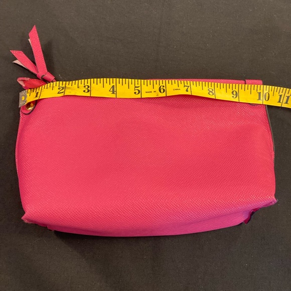 Macy's bright pink zippered makeup bag. - Picture 5 of 7